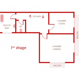 Plan du 1 er étage